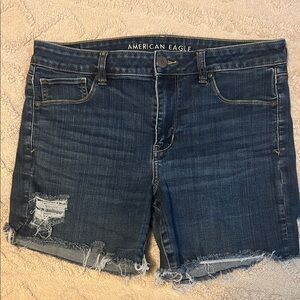 American Eagle Distressed Denim Shorts